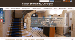 Desktop Screenshot of docteur-benhamou.com