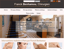 Tablet Screenshot of docteur-benhamou.com